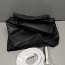 8 Ft Winter Pool Cover Above Ground Pool Cover, Easy Installation Round Pool Cover Protector, Round Hot Tub Cover Ideal for hydrophilic and Dustproof Trampoline Cover (Black)