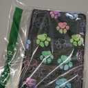 Wazzasoft for Amazon Kindle Fire HD 8/ 8 Plus Tablet Case 10th/ 12th Generation for Women Girls Kids Boys Folio Cover Cute Fashion Design Dog Paw Unique Cool Teens Cases for Kindle Fire Case 8 Inch