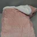 Westinghouse Wearable Heated Throw Blanket, Electric Heated Wrap Poncho Shawl with Pockets, 6 Heating Levels & 2 to 10 Hours Time Settings, 50 x 60 Inch, Pink