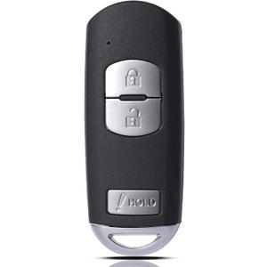 MechanMagic Smart Key Fob Replacement Fits for Mazda 3 CX-3 CX-5 2013 2014 2015 2016 2017 2018 / 2014 Speed 3 Keyless Entry Remote Control WAZSKE13D01 IC: 662F-SKE13D01