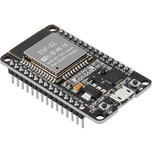 ESP-WROOM-32 ESP32 ESP-32S Development Board 2.4GHz Dual-Mode WiFi + Bluetooth Dual Cores Microcontroller Processor Integrated with Antenna RF AMP Filter AP STA Compatible with Arduino IDE (1 PCS)