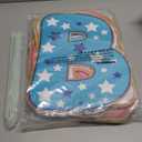 AerWo 11 Pcs Gender Reveal Decorations Baby Shower Yard Signs with Stakes,Baby Gender Reveal Ideas Yard Letters Lawn Signs Boy or Girl Gender Reveal Party Supplies (Pink,blue)