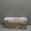 bella 2 Slice Slim Toaster, Fits-anywhere Kitchenware, 6 Setting Shade Control with Reheat & Cancel Buttons, Fits sourdough, 10 Long Slot, Anti Jam & Auto Shutoff, 900 Watt, Oatmilk