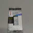 Legrand radiant Screwless Wall Plates for Decorator Rocker Outlets, 1-Gang, White, RWP26WCC10