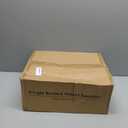 Sigaitwei 6 Light Farmhouse Brushed Nickel Chandelier,21.7" Modern Chandeliers for Dining Room Light Fixtures Over Table,Pendant Lights Kitchen Island,Metal Bracket with Downward Clear Glass Shade