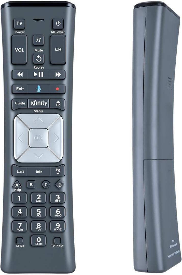 Voice Remote Control Replacement Compatible for XFinity Comcast Activated Cable TV Remote Control XR11
