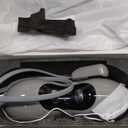 Heated Neck Stretcher with Red Light Therapy, Wireless Cervical Traction Device for TMJ Pain Relief and Shoulder Relaxer, Neck Traction Massager Pillow for Home/Office Used, Grey