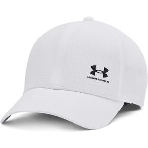 Under Armour Men's Iso-chill ArmourVent Adjustable Hat ((100) White / / Castlerock)