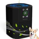 Air Purifiers for Bedroom Home Up to 1350 Ft, Oterbear Room Air Cleaner with H13 True HEPA Filter with Sleep Mode, Aroma Function, Ambient Light, Remove Dander Smoke Pollen Odor, Black