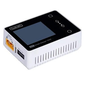 M6 150W 10A 2-6S Mini Pocket Model Charger Servo Balance Charger for FPV Racing Drone Black