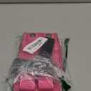 Phone Holster with Clip - Hook Loop Nylon Cellphone Holster Compact Pouch, Backpack Shoulder Strap Accessory - Multifunctional StrapPack Pouches for Hikers, Travelers & Commuters (L - 6.5" x 3.75" x .5", Pink)