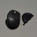 INFINMIND Wireless Side Scroll Mouse with Multi-Device, Ergonomic Computer Mice with Smart Flying Scroll, Quiet Click, 4-Level DPI for Computer, Laptop, iPad, Tablet, MacBook (Grey)