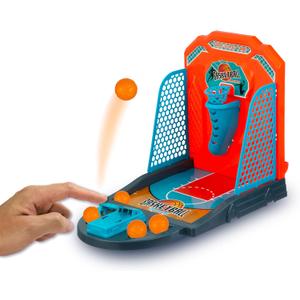 EXPRESSIONS Tabletop Basketball Game - Mini Basketball Game for Travel & Desktop Toys Collection | Desk Games for Work, Table Top Office Basketball Hoop