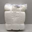 Kingfun 4pcs Orthopedic Bed Wedge Pillow Set for Post Surgery, Memory Foam for Sleeping, Adjustable Leg, Back and Arm Support, Sitting Up and Rest Pillow with Travel Bag (White)