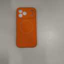 Miracase Magnetic for iPhone 17 Pro Max Case, Compatible with MagSafe, Integrated Silicone Camera Control Cover, 3.0mm Thicken Shockproof Drop Protection Phone Case for 17 ProMax, Orange