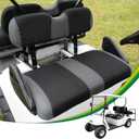 Universal EZGO TXT Golf Cart Seat Covers Dress UP Older Durable Breathable Material Golf Cart Front Seat Cover Fit Like a Glove, Easy to Install, Machine Washable