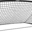 53 6x4 9x5 FT Portable Kids Soccer Goal for Backyard, Foldable Soccer Practice Net with Carrying Bag for Toddler Youth Adult Pop Up Soccer Training Equipment Indoor and Outdoor Sports Game