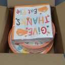 Turkey Thanksgiving Party Supplies Kit for 50 Guests - Complete Autumn-Themed Disposable Dinnerware Set: Dinner & Dessert Plates, Napkins - Thanksgiving Party Decorations