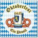 5 x Beistle Oktoberfest Beverage Napkins