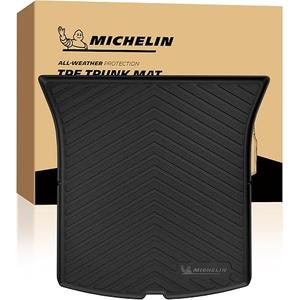 Michelin Vehicle Mat for 2025-2027 Tesla Model Y Juniper 5 Seat (1 Piece)
Trunk Mat, All-Weather TPE Custom Fit Liner, Premier Series, Not Fit Standard or 7 Seat