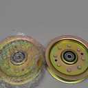 756-04129 Flat Idler Pulley for Cub Cadet MTD GT1054 LTX1040 RZT42 RZT50 Troy Bilt GT50 GT54 753-08171 956-04129 Fits 38" 42" 46" 54" Deck, 2 Pack