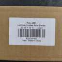 LazBlinds No Tools No Drill Cordless Roller Shades, 100% Blackout Roller Blinds for Windows, Thermal Insulated UV Protection Waterproof Roll Up Window Blinds and Shades, 20'' W x 72'' H, Brown