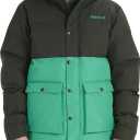 MARMOT Men's Fordham Down Jacket - Waterproof, Breathable 700-Fill Insulated Puffer Coat, Rosin Green/Clover, Medium