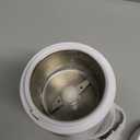 Aroma Housewares Mini Coffee Grinder and Electric Herb Grinder with 304 Stainless Steel Grinding Blades and a See-through Lid (40 g.), White, 40g