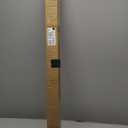 Antique Bronze Curtain Rods for Windows 48-88",1 Inch Disc Wrap Around Curtain Rod with Aluminum Finials and Brackets,No Screw Disassembly Adjustable Blackout Curved Room Darkening Curtain Rod