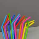 15 FITS ALL TUMBLERS STRAWS - Reusable Silicone Straws for 30 and 20 oz Yeti - Flexible Easy to Clean + 2 Cleaning Brushes - BPA Free, No Rubber Taste Drinking - Best Value for Money Pack