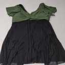 Blooming Jelly Women's Plus Size Bathing Suit One Piece Swim Dress Tummy Control Swimsuits Ruffle V Neck Swimwear 3XL