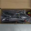 4 PCS Amber LED Side Marker Light for Hummer H2 2003-2009, H2 Smoked Lens Front Turn Signal Indicator, 144 SMD LED Sidemarker Lamps - 2 Amber+2 Red