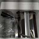 Sailnovo 3 in 1 Pasta Maker Machine - 9 Adjustable Thickness Settings Aluminum Alloy Pasta Roller & 2 Width Cutters for Fresh Spaghetti, Fettuccini, Lasagna, Dumplings - Stainless Steel, Silver