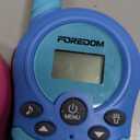 FOREDOM Rechargeable Walkie Talkies for Kids Walkie Talkies Long Range for Boy & Girl Age 3 to 12 Year Old Birthday Toys  3 Pack