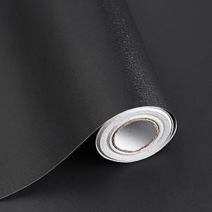 Safiyya Black Peel and Stick Wallpaper 984.2"x17.7"