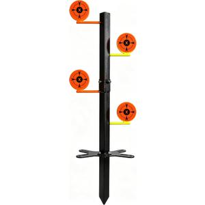 Dualing Tree for .22 Rimfire Shooting,Metal Dueling Tree kit with Ground Insertable Design,Steel Plinking Target Suitable for .22 Rifles and Handguns Shooting Practice,Great for Backyard/Game/Outdoor