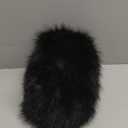 sy soul young Women's Winter Faux Fur Cossak Russian Style Hat Warm Cap (Black)