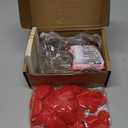 YLOLUL 20 Set Valentine's Day Place Card Holder Mini Heart Table Number Holders Wire Table Picture Photo Holder with Heart Shaped Menu Memo Clips for Wedding Bridal Shower Party