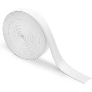 RVMATE RV Vinyl Insert Trim, 1 Inch Wide, 100 Feet, Heavy Duty Trailer Trim for RV Camper Travel Trailer, White