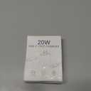 iPad Fast Charger,iPad Charger Fast Charging USB C Wall Chargers Block Plug Type C 6FT USB C to C Charging Cable Cord for iPad Pro 13/12.9/11 inch,iPad Air 6/5/4/M3/M2/A16,iPad Mini 6/7th,iPad 10/11th