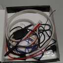 Exterior Car LED Hood Light Strip, Dual Color Dynamic Scan Start Up Hoodbeam Kit, Led Daytime Running Lights Ice Blue&Amber Switchback Sequential Turn Signal Lights for Cars, Trucks, SUV(59inch/ 1set)