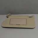 Beige Left Driver Side Sun Visor with Vanity Light Compatible with Nissan Altima 2013 2014 2015 2016 2017 2018, Without Sunroof Replacement 96401-3TA2A