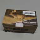 MAXDONE Solar WiFi Trail Camera Bluetooth Game Camera, 4K 64MP Wildlife Cameras 2000mAh Built-in Battery Rechargeable Power Hunting Cameras with Night Vision Trail Cam Bluetooth Wi-Fi Deer Cams (PH960W-1)