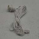 Happy Sales HSCORD-W Hanging Lantern Cord 15'L White (UL Listed)