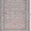 Kuden 8x10 inches Large Area Rug, Machine Washable Area Rug with Non-Slip Backing, Vintage Style, Soft, Easy Clean, Low Pile Rug for Living Room, Bedroom, Dining Room, Rectangular