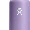 Hydro Flask Stainless Steel Standard Mouth Water Bottle with Flex Cap and Double-Wall Vacuum Insulation (Moonshadow Purple)