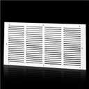 Return Air Grille for 20"Wx10"H inch Duct Opening,Air Return Vent Cover for Wall or Ceiling,AC Wall Vent Cover Grill HVAC Cold Air Intake Grille Without Filter Housing,Outer Dimension:21.75"WX11.75"H