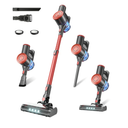 Cordless Vacuum Cleaner with Self-Standing, Powerful Stick Vacuum Cleaners for Home, 8-in-1 Lightweight Rechargeable Vacuum, 7-Layer Filtration,Ideal for Carpet, Pet Hair, Hardwood Floors