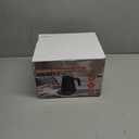 Electric Gooseneck Kettle, 1F Temperature Control, 304 Stainless Steel Inner, 0.8L/1200W Fast Heating with Auto Shut-Off & Safety Lock for Pour Over Coffee & Tea - Black