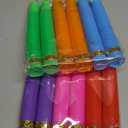 Glow Sticks Party Favors for Kids 12 PCS - Glow in Dark Party Supplies for Toddlers, Mardi Gras Light Up Neon Necklace Bracelet Accessories Decorations,Fun for Valentines Day Birthday Dance Camp Care